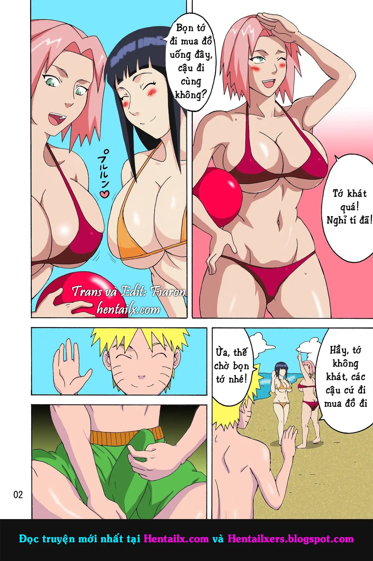 Tsunade no Insuiyoku | Tsunade's Obscene Beach - Tsunade no Insuiyoku | Tsunade's Obscene Beach trang 3