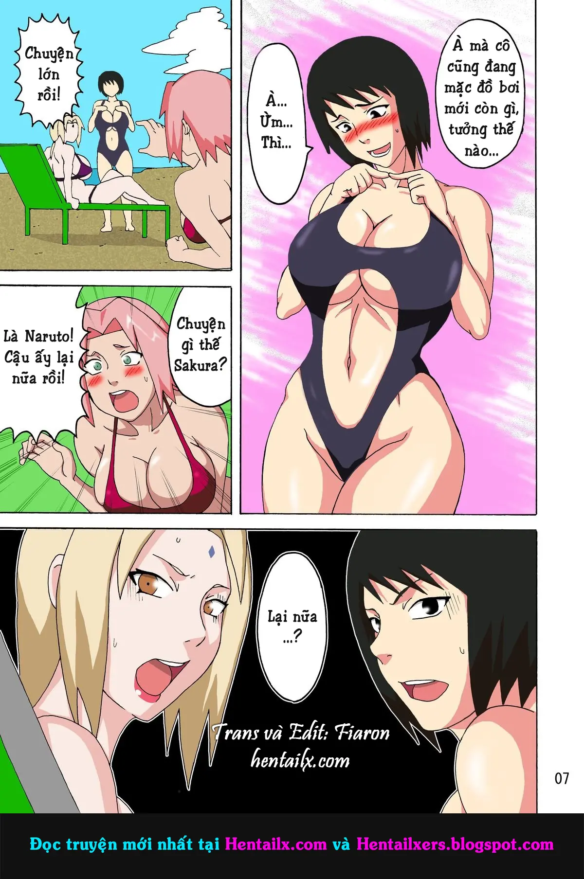 Tsunade no Insuiyoku | Tsunade's Obscene Beach - Tsunade no Insuiyoku | Tsunade's Obscene Beach trang 8