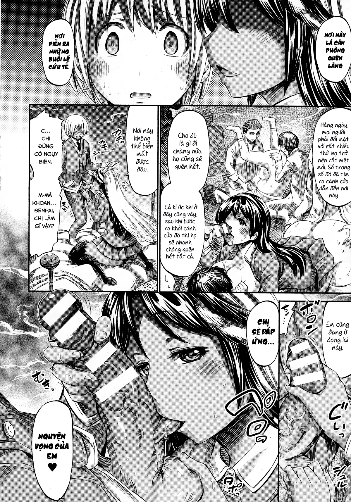 Sabbath Wa Houkago, Chikashitsu De - Sabbath Wa Houkago, Chikashitsu De trang 4