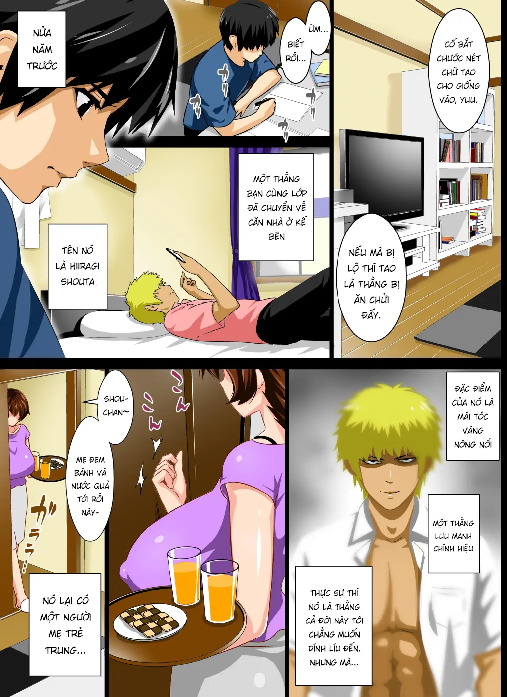 Reibo Misaki ~Kinpatsu Musuko to Onaho Haha~ - Reibo Misaki ~Kinpatsu Musuko to Onaho Haha~ trang 3