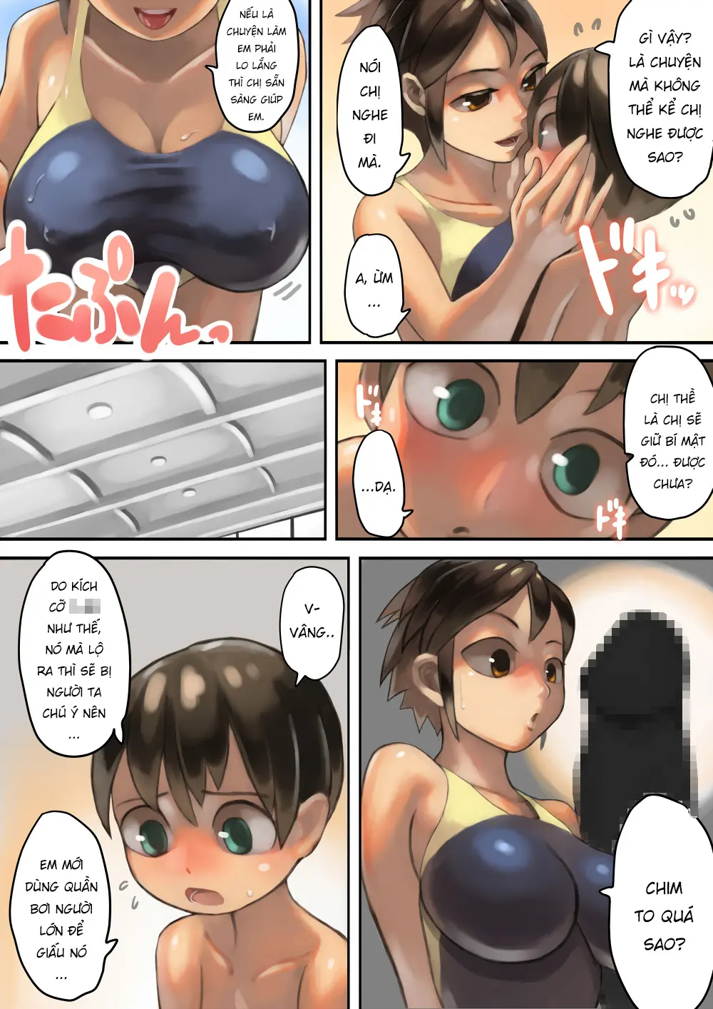 Asoko ga Ookikute Nayandeiru Shota to Itoko no Onee-san - Asoko ga Ookikute Nayandeiru Shota to Itoko no Onee-san trang 6