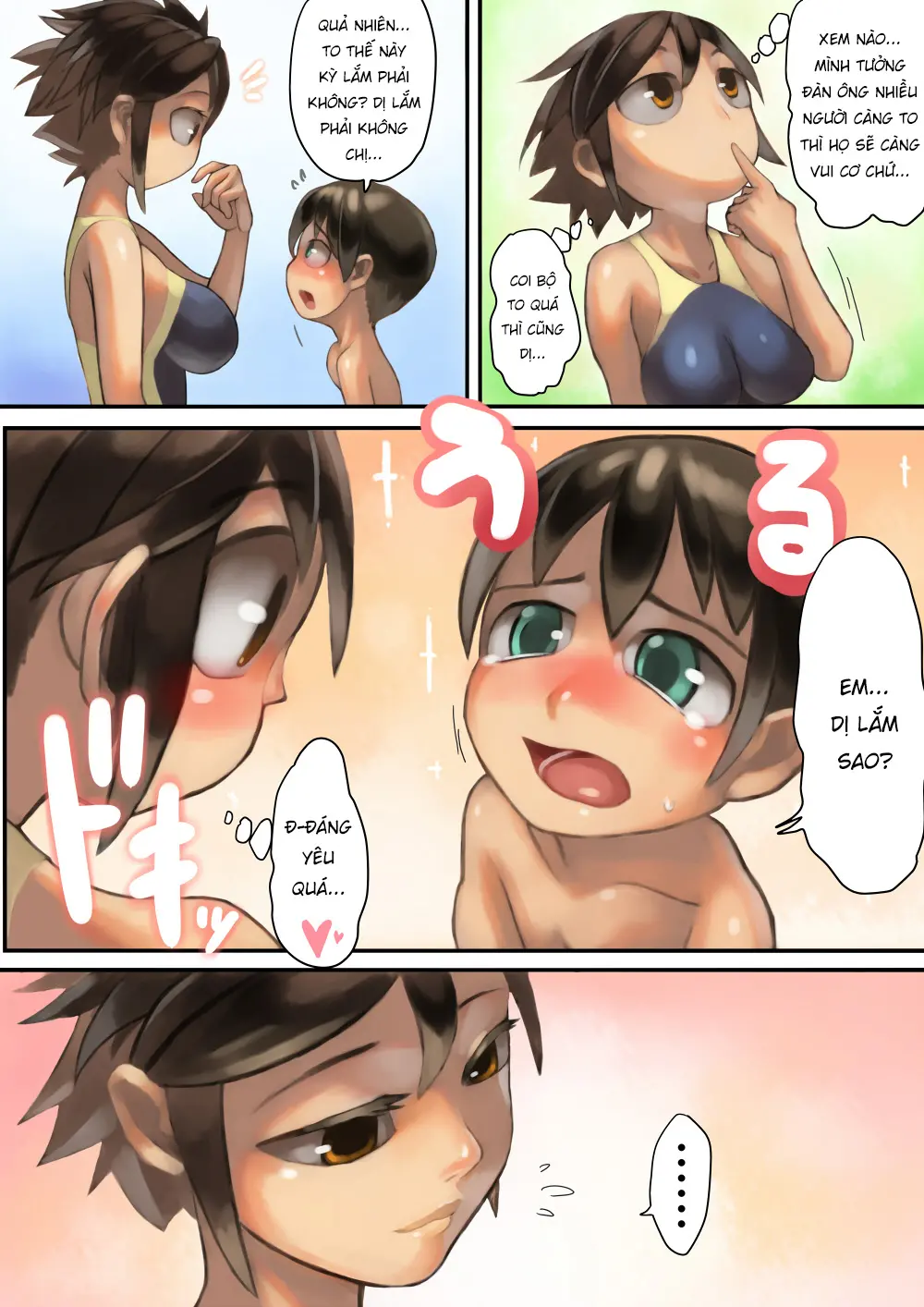 Asoko ga Ookikute Nayandeiru Shota to Itoko no Onee-san - Asoko ga Ookikute Nayandeiru Shota to Itoko no Onee-san trang 7