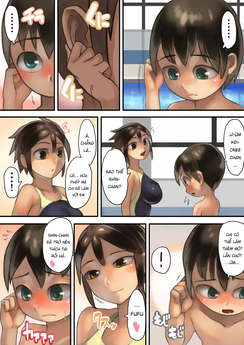 Asoko ga Ookikute Nayandeiru Shota to Itoko no Onee-san - Asoko ga Ookikute Nayandeiru Shota to Itoko no Onee-san trang 35