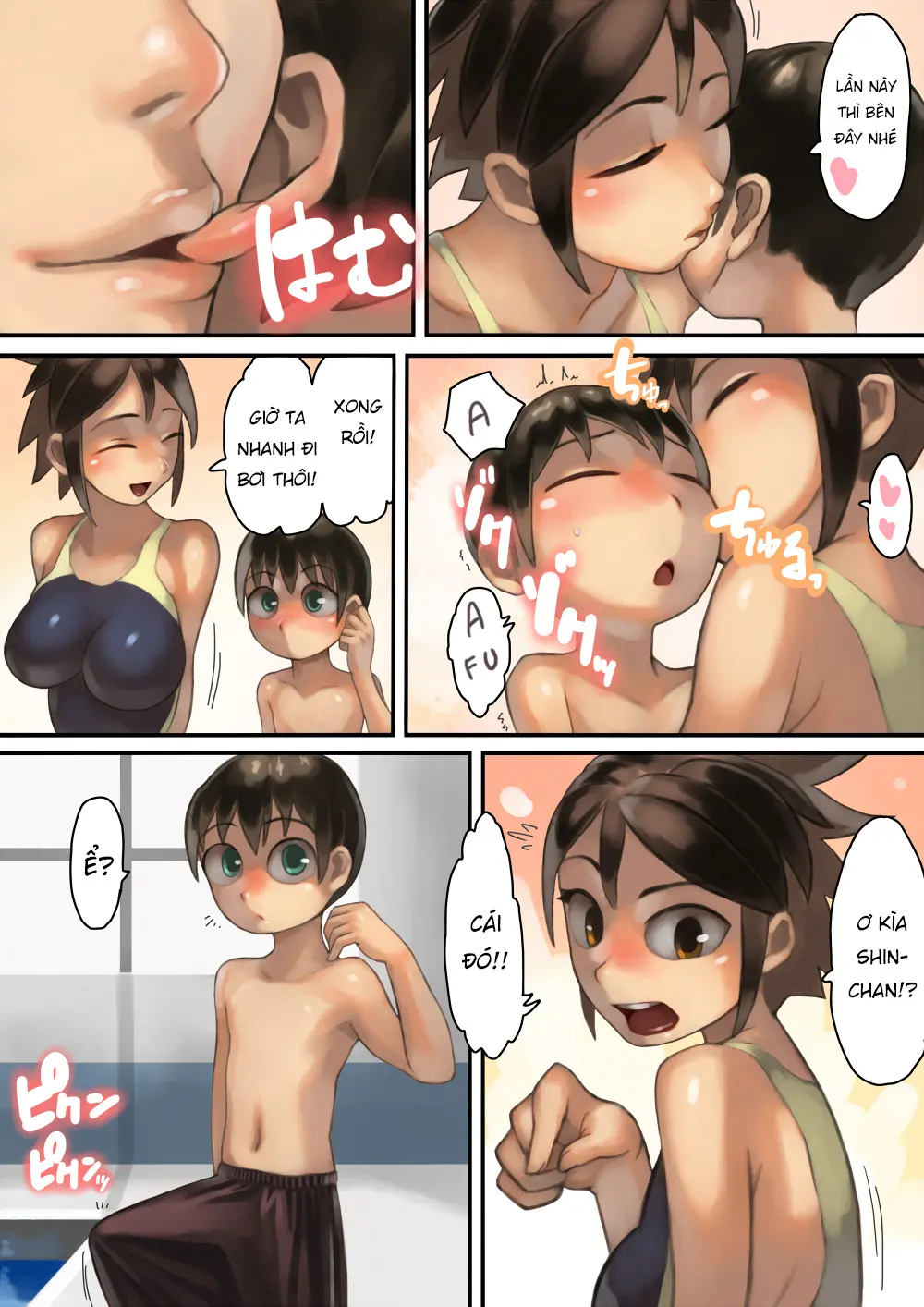 Asoko ga Ookikute Nayandeiru Shota to Itoko no Onee-san - Asoko ga Ookikute Nayandeiru Shota to Itoko no Onee-san trang 36