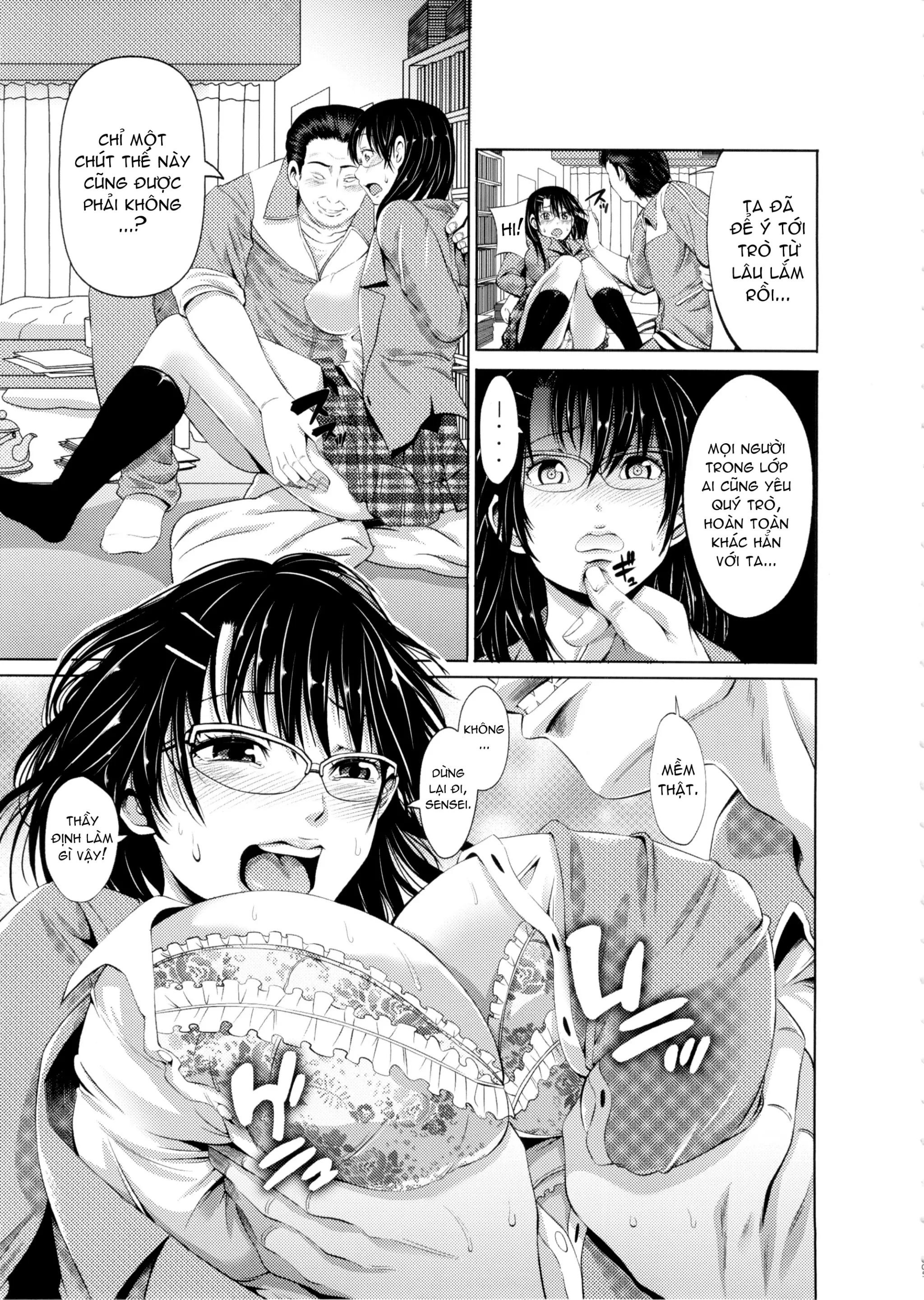 Yuutousei no Yoshidasan wa Sensei ni Kankin Sarete Nikubenki ni Narimashita. - Yuutousei no Yoshidasan wa Sensei ni Kankin Sarete Nikubenki ni Narimashita. trang 4