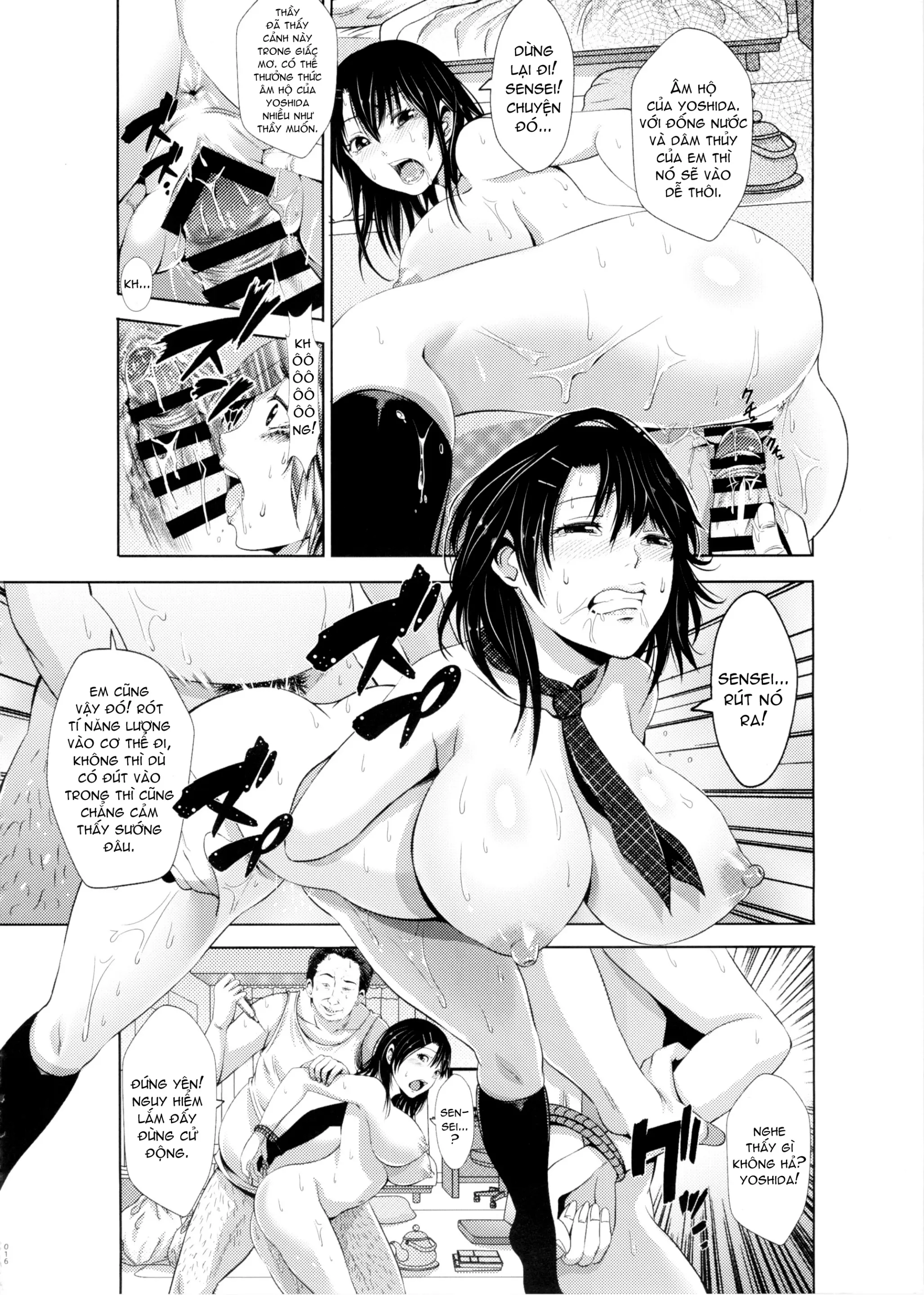 Yuutousei no Yoshidasan wa Sensei ni Kankin Sarete Nikubenki ni Narimashita. - Yuutousei no Yoshidasan wa Sensei ni Kankin Sarete Nikubenki ni Narimashita. trang 15