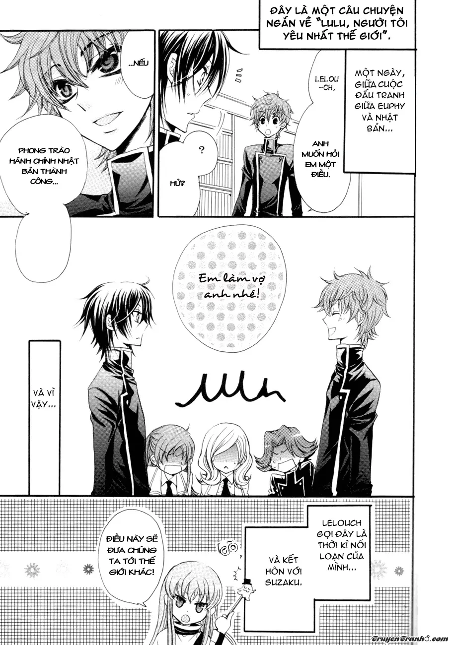 Code Geass Doujinshi - Honey Wedding - Code Geass Doujinshi - Honey Wedding trang 3