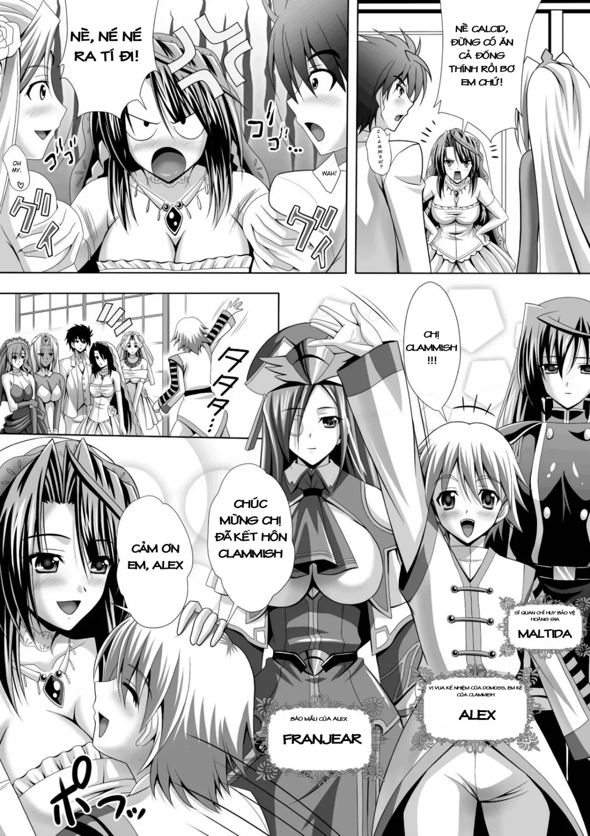 Harem Wedding The Sweet Honeymoon Ch. 1-2 - Harem Wedding The Sweet Honeymoon Ch. 1-2 trang 10