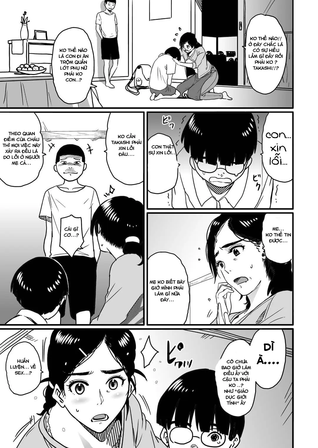 Hahaoya shikkaku watashi to musuko no mesu buta netorare seikyoiku - Hahaoya shikkaku watashi to musuko no mesu buta netorare seikyoiku trang 7