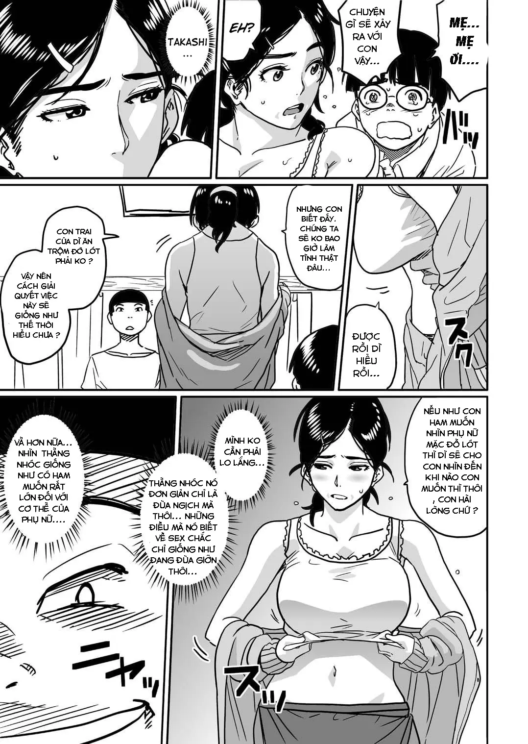 Hahaoya shikkaku watashi to musuko no mesu buta netorare seikyoiku - Hahaoya shikkaku watashi to musuko no mesu buta netorare seikyoiku trang 9