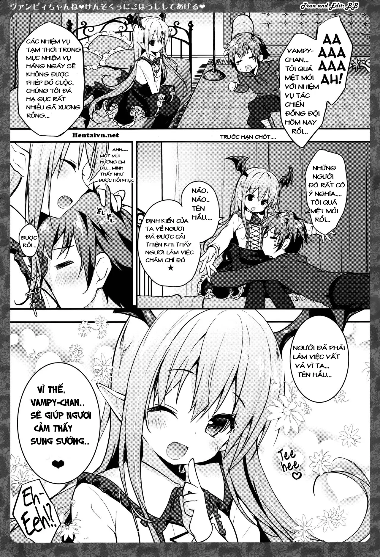 Vampy-chan ne Kenzokuu ni Gohoushi Shiteageru - Vampy-chan ne Kenzokuu ni Gohoushi Shiteageru trang 4