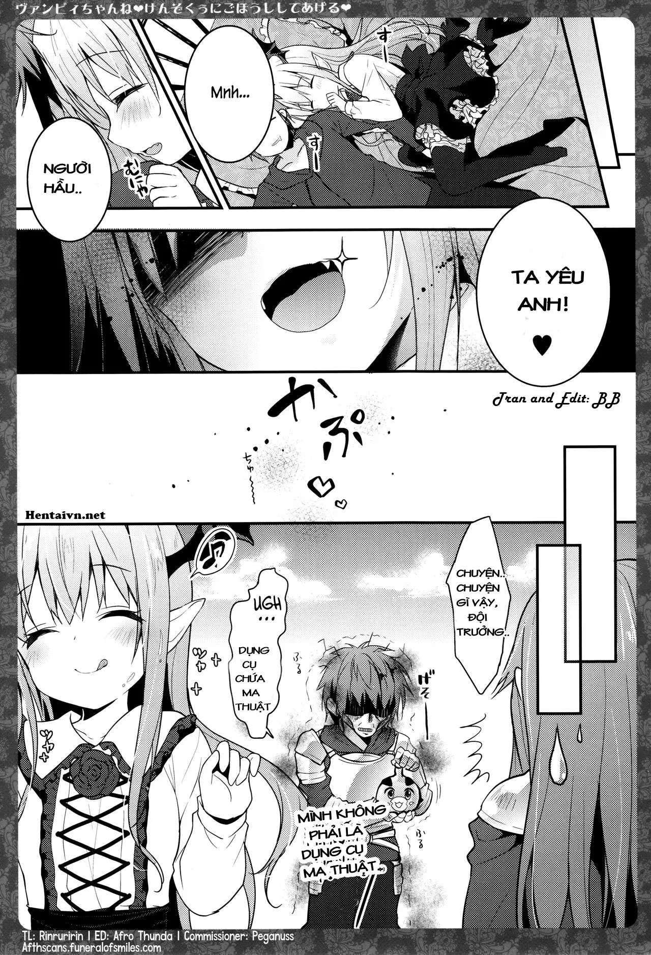 Vampy-chan ne Kenzokuu ni Gohoushi Shiteageru - Vampy-chan ne Kenzokuu ni Gohoushi Shiteageru trang 12
