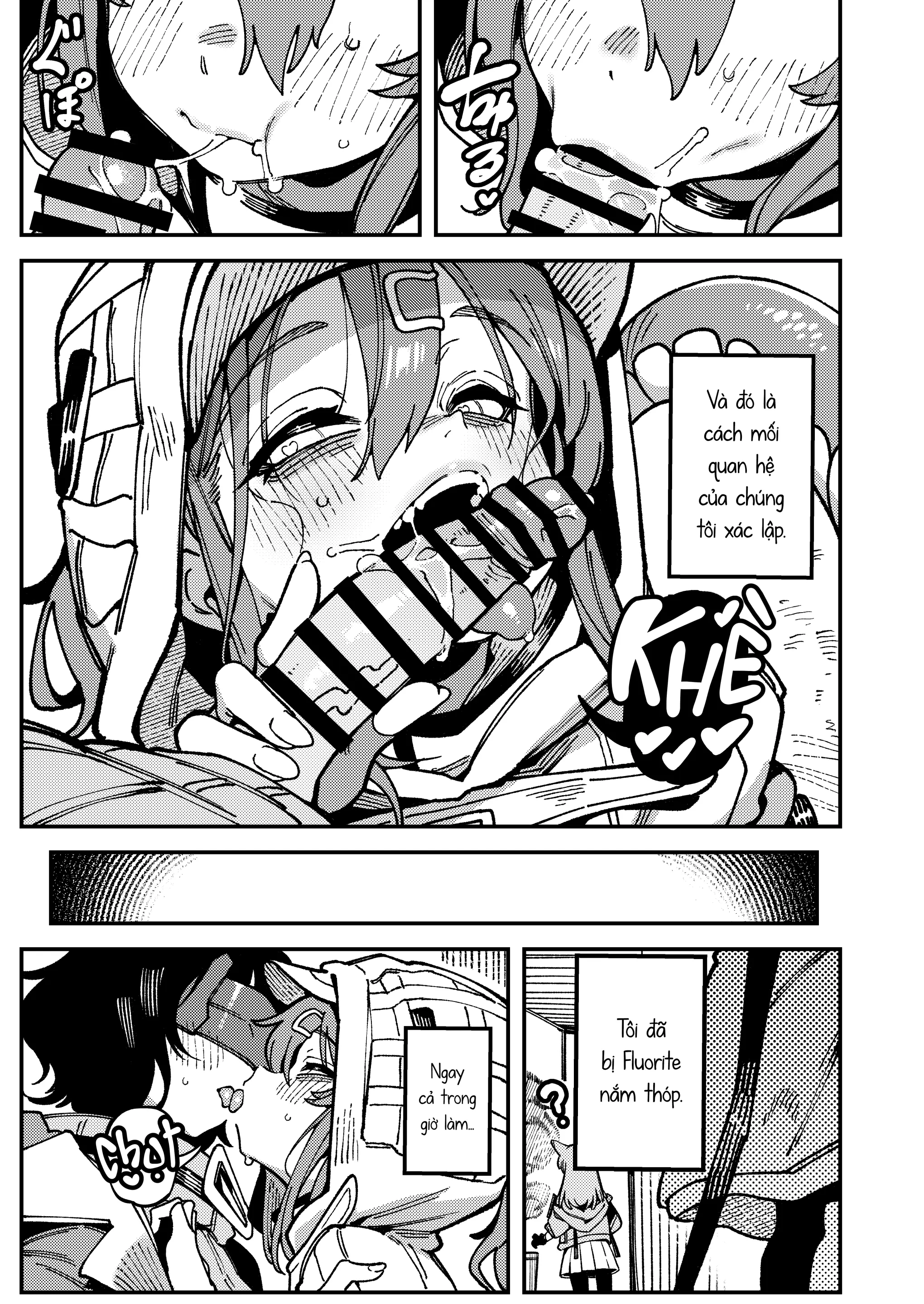 %[Hoshoku Shoujo (Karasu Chan)] Fluorite no Secret Kyouyaku | Thỏa Thuận Ngầm Với Em Fluorite - %[Hoshoku Shoujo (Karasu Chan)] Fluorite no Secret Kyouyaku | Thỏa Thuận Ngầm Với Em Fluorite trang 18
