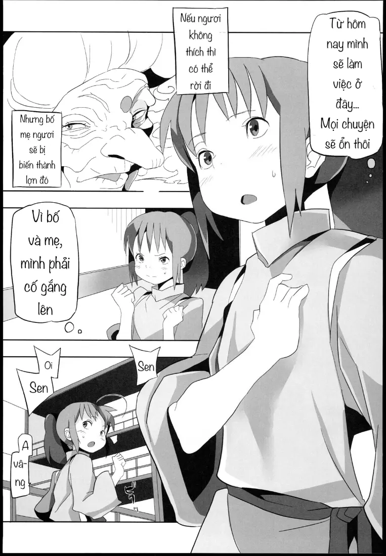 Sen to Chihiro to Ryoujoku no Yuya Ishukan Jigoku no Hibi - Sen to Chihiro to Ryoujoku no Yuya Ishukan Jigoku no Hibi trang 2