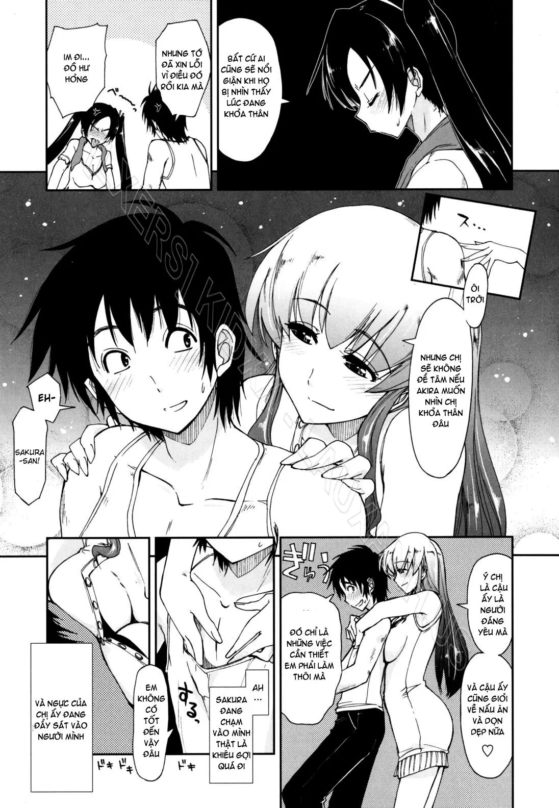 Mosaic x Sanshimai - Mosaic x Three Sisters Genteiban (decensored) - Mosaic x Sanshimai - Mosaic x Three Sisters Genteiban (decensored) trang 11