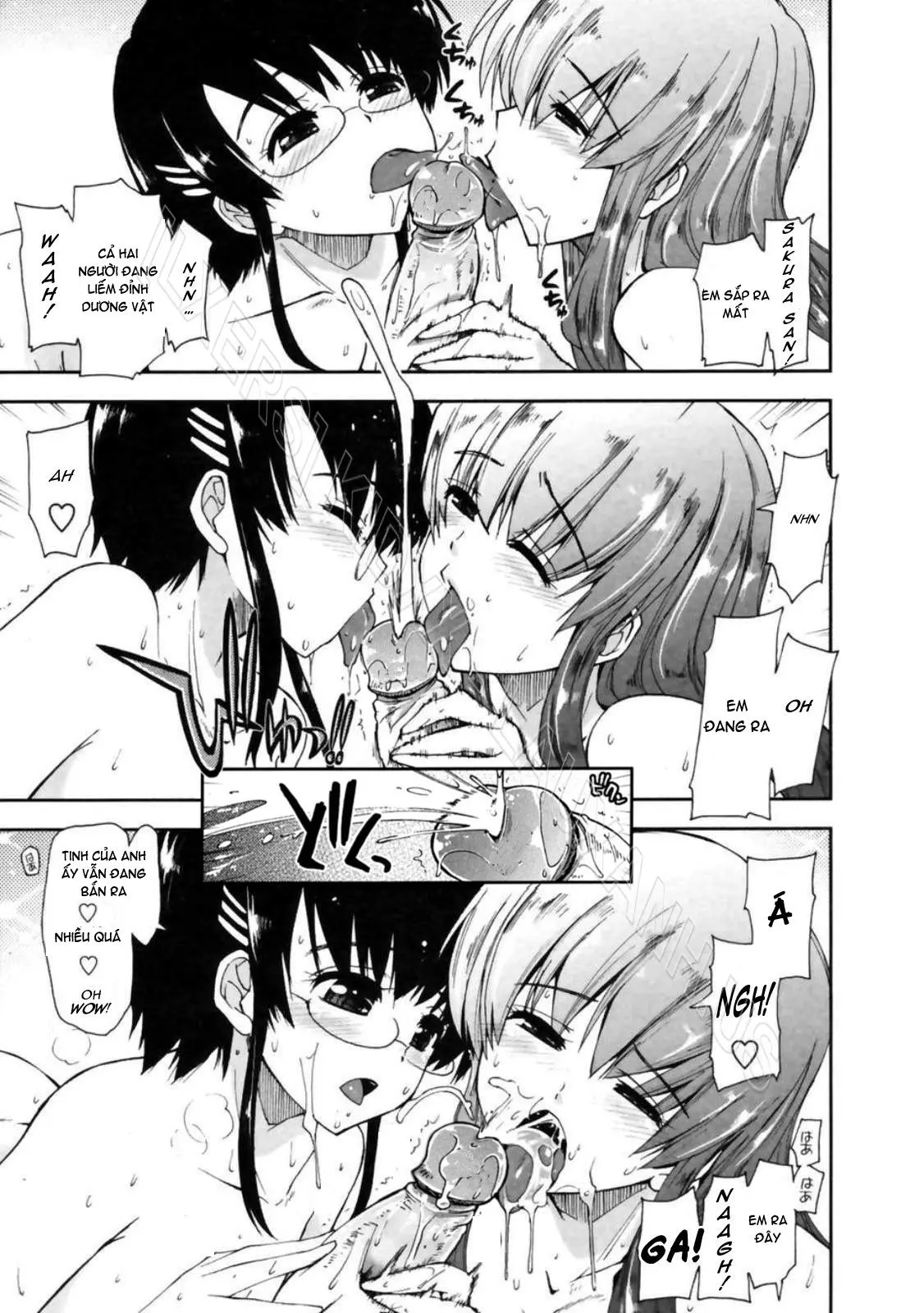 Mosaic x Sanshimai - Mosaic x Three Sisters Genteiban (decensored) - Mosaic x Sanshimai - Mosaic x Three Sisters Genteiban (decensored) trang 102