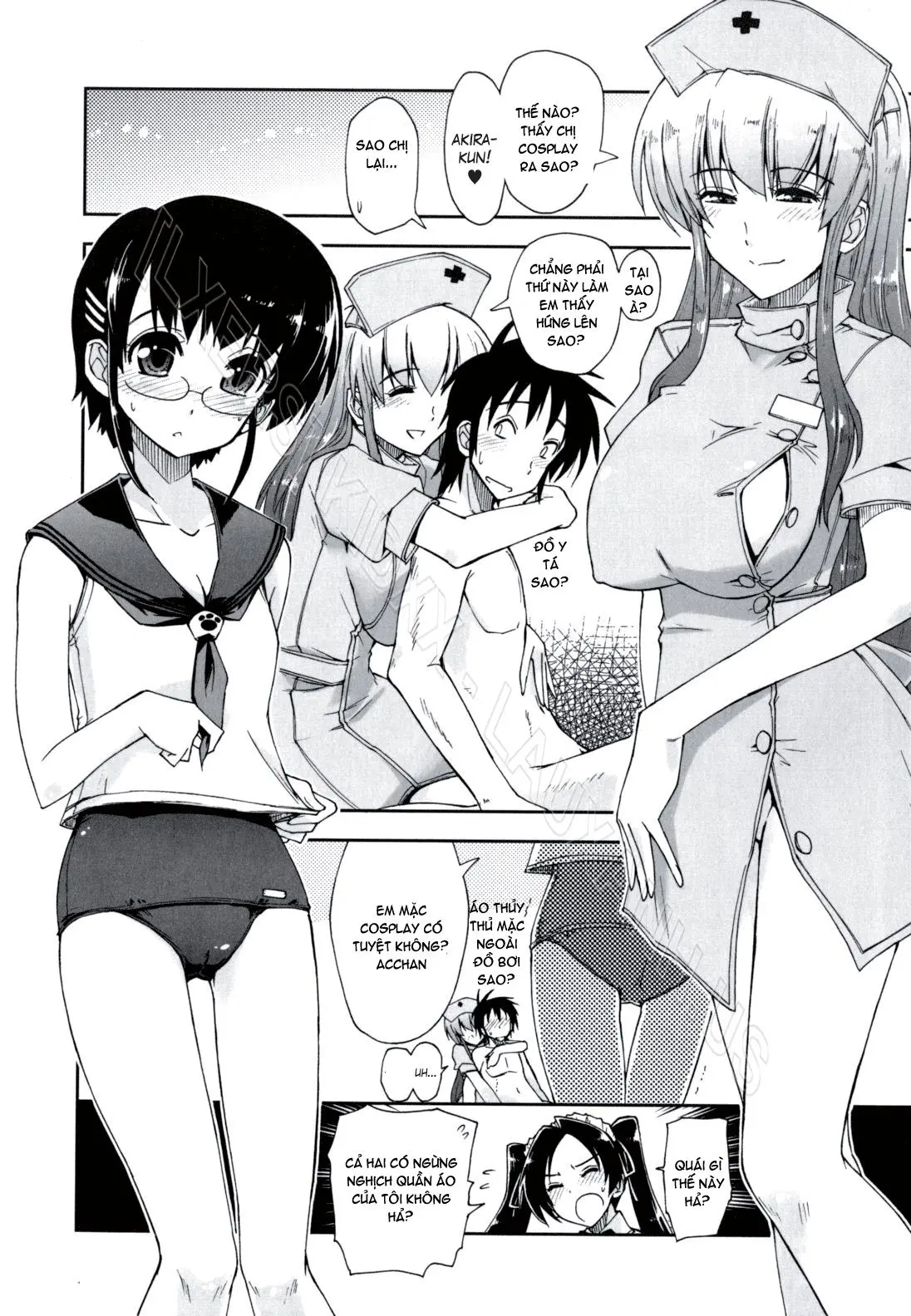 Mosaic x Sanshimai - Mosaic x Three Sisters Genteiban (decensored) - Mosaic x Sanshimai - Mosaic x Three Sisters Genteiban (decensored) trang 174