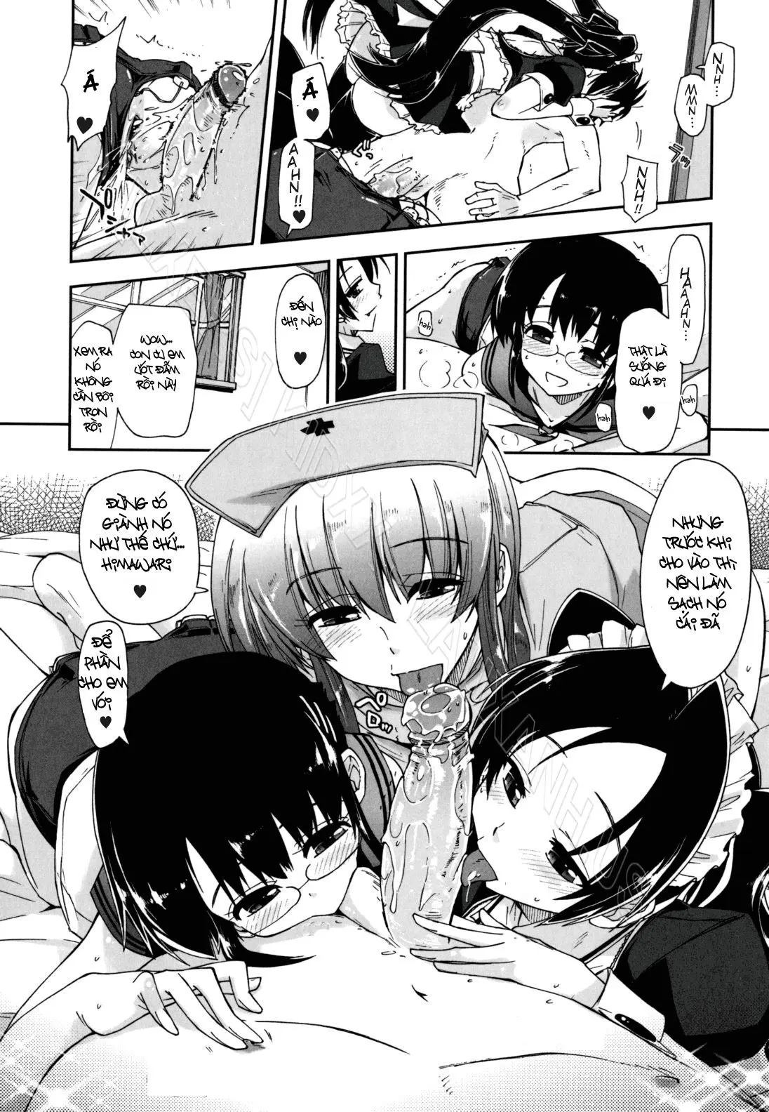 Mosaic x Sanshimai - Mosaic x Three Sisters Genteiban (decensored) - Mosaic x Sanshimai - Mosaic x Three Sisters Genteiban (decensored) trang 192