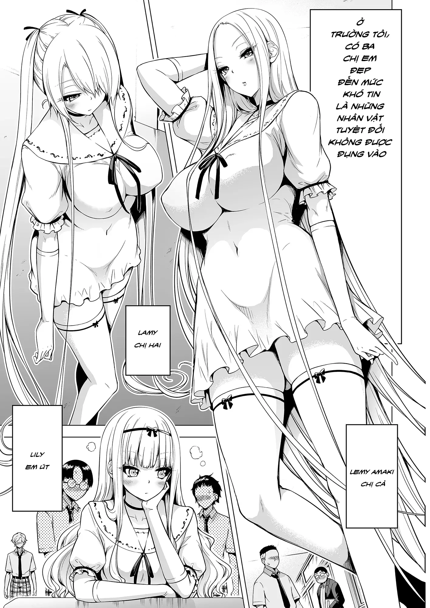 Hands On Draining with Three Succubus Sisters 1 - Hands On Draining with Three Succubus Sisters 1 trang 2