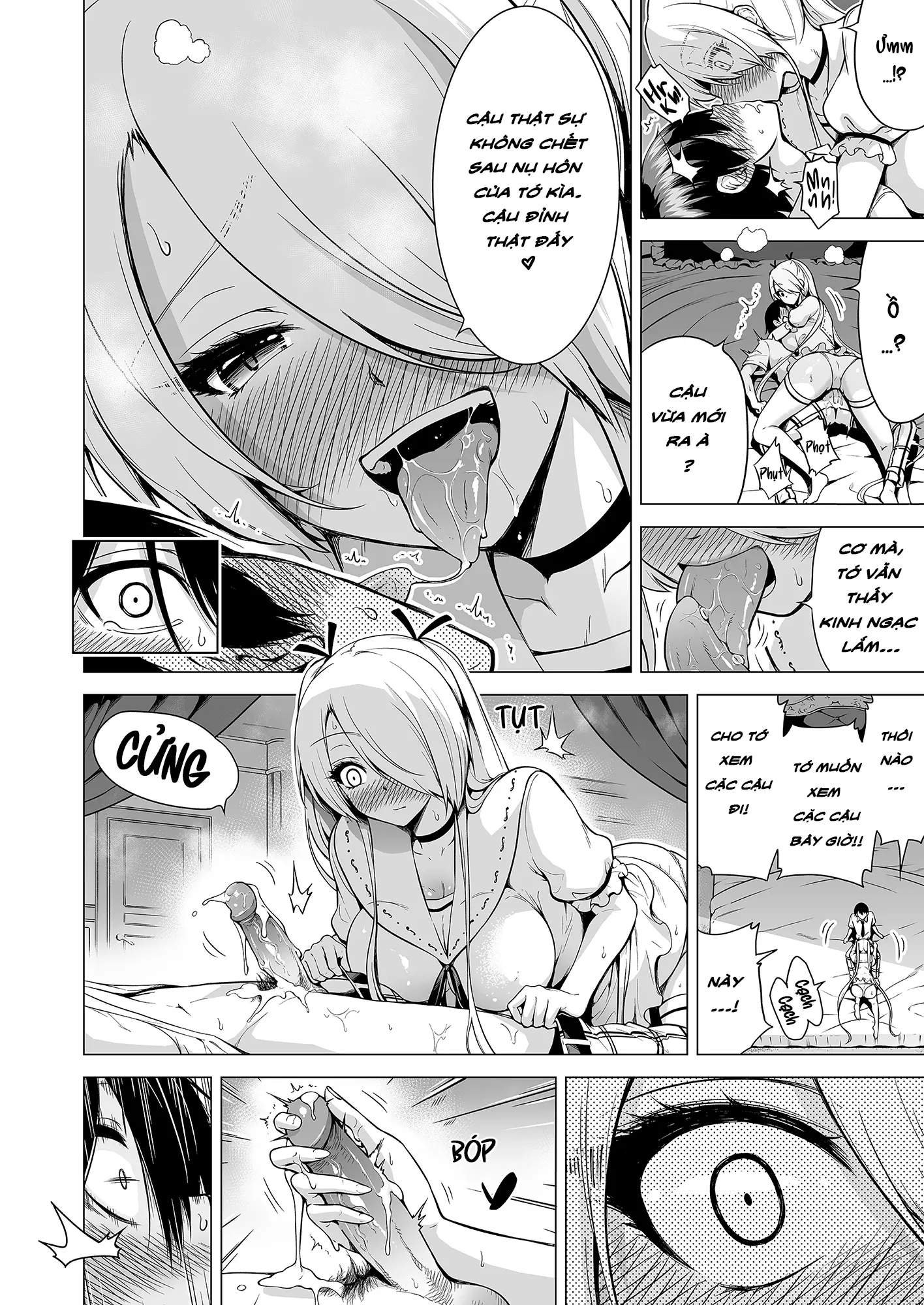Hands On Draining with Three Succubus Sisters 1 - Hands On Draining with Three Succubus Sisters 1 trang 33