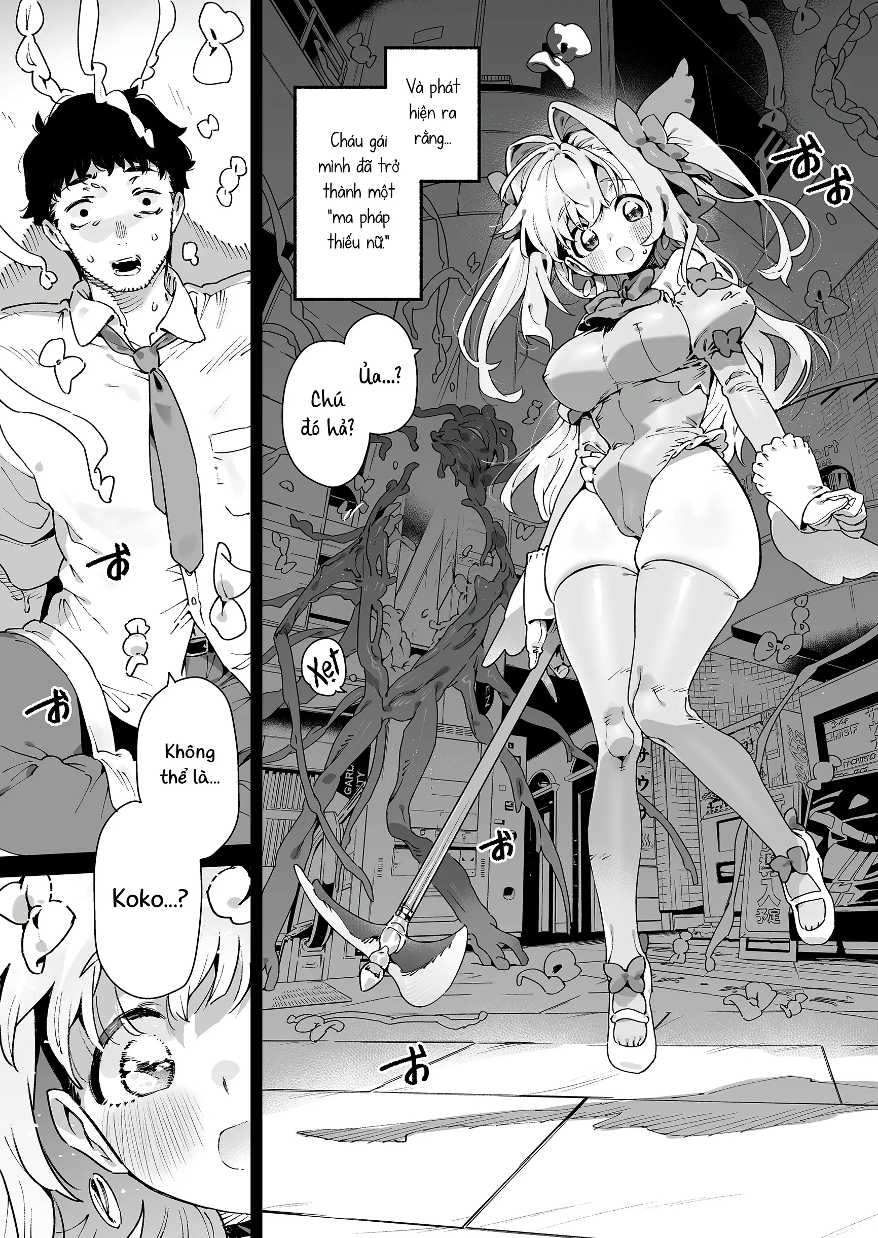 Mahou Shoujo wa Oji-san o Te ni Ireru 1 | Ma Pháp Thiếu Nữ Thuần Phục Người Chú Yêu Dấu - Phần Một - Mahou Shoujo wa Oji-san o Te ni Ireru 1 | Ma Pháp Thiếu Nữ Thuần Phục Người Chú Yêu Dấu - Phần Một trang 5