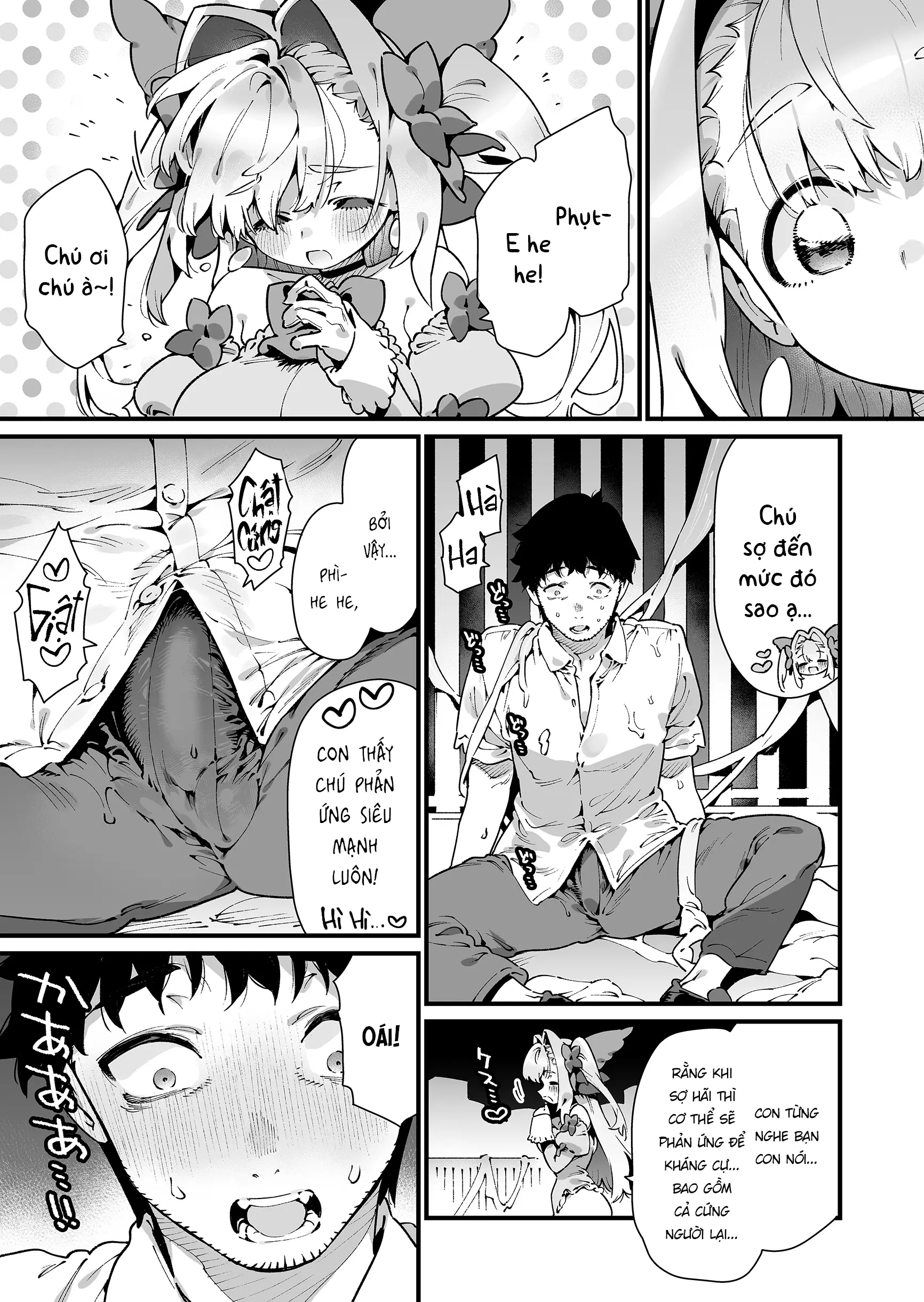 Mahou Shoujo wa Oji-san o Te ni Ireru 1 | Ma Pháp Thiếu Nữ Thuần Phục Người Chú Yêu Dấu - Phần Một - Mahou Shoujo wa Oji-san o Te ni Ireru 1 | Ma Pháp Thiếu Nữ Thuần Phục Người Chú Yêu Dấu - Phần Một trang 52
