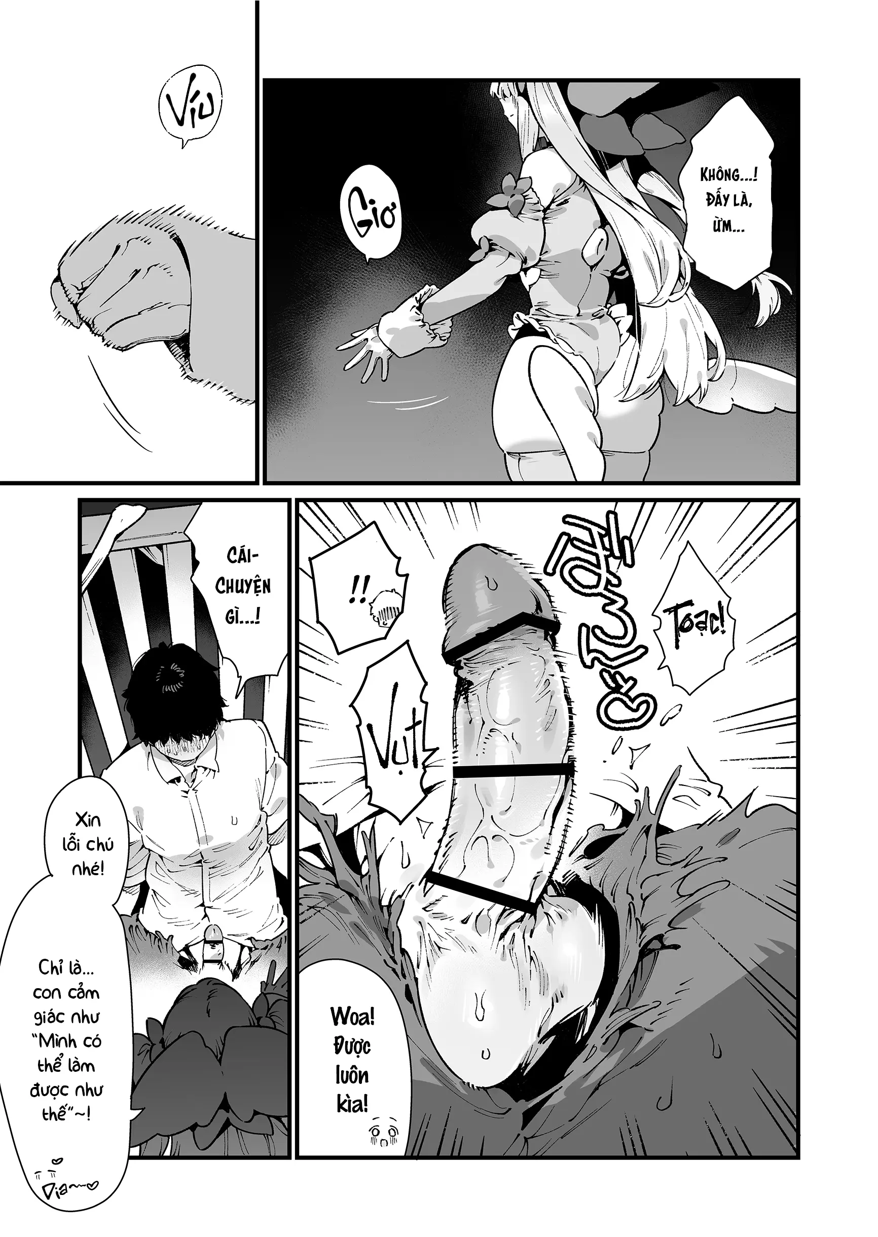 Mahou Shoujo wa Oji-san o Te ni Ireru 1 | Ma Pháp Thiếu Nữ Thuần Phục Người Chú Yêu Dấu - Phần Một - Mahou Shoujo wa Oji-san o Te ni Ireru 1 | Ma Pháp Thiếu Nữ Thuần Phục Người Chú Yêu Dấu - Phần Một trang 53