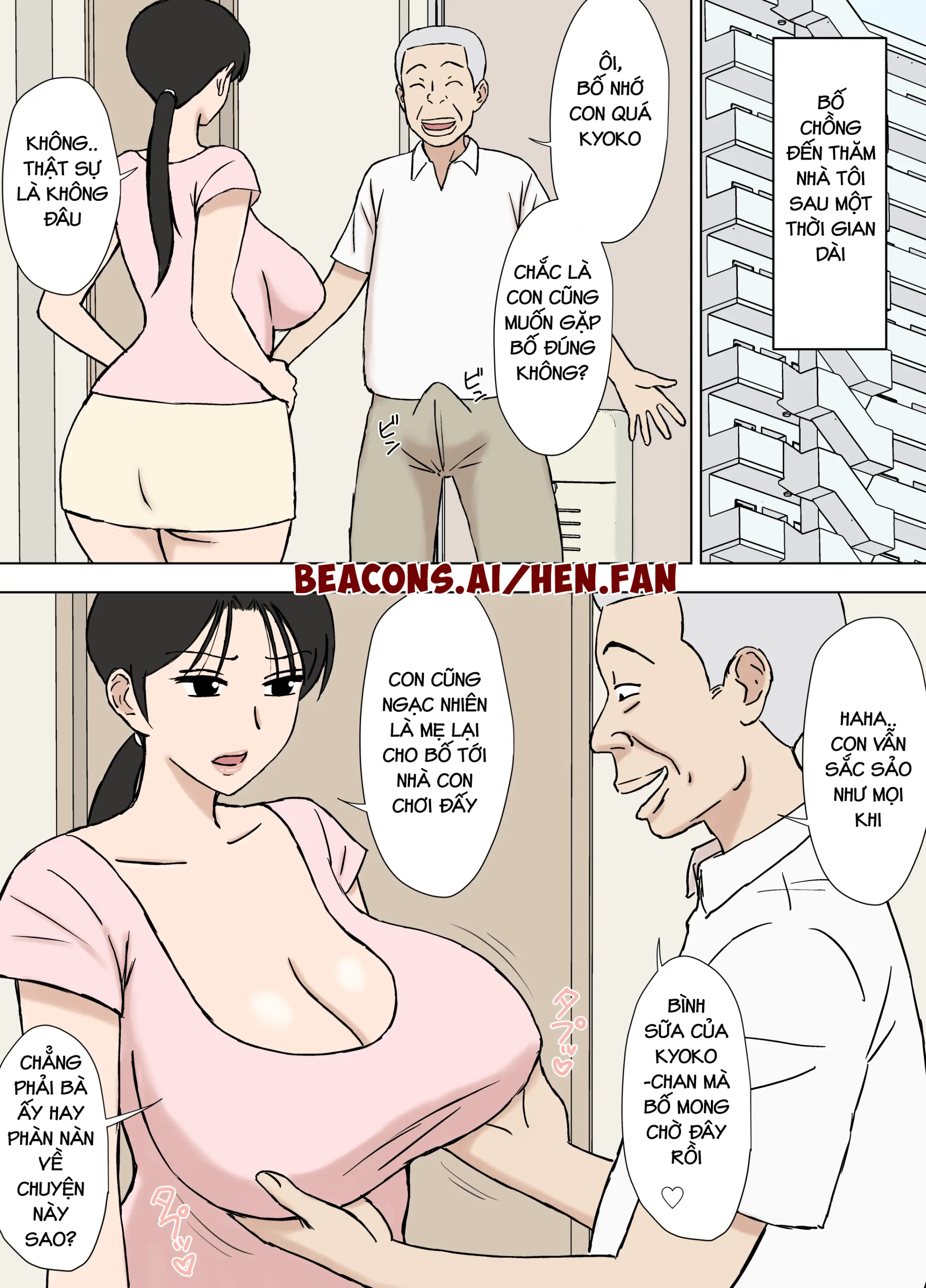 Karamare Tsuma no Kyouko-san 10 - Karamare Tsuma no Kyouko-san 10 trang 2