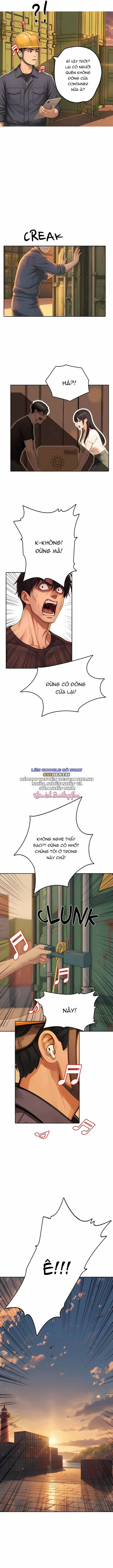 Mắc Kẹt Cùng Người Vợ Đã Có Gia Đình Trong Thùng Container - Chapter 1 trang 6