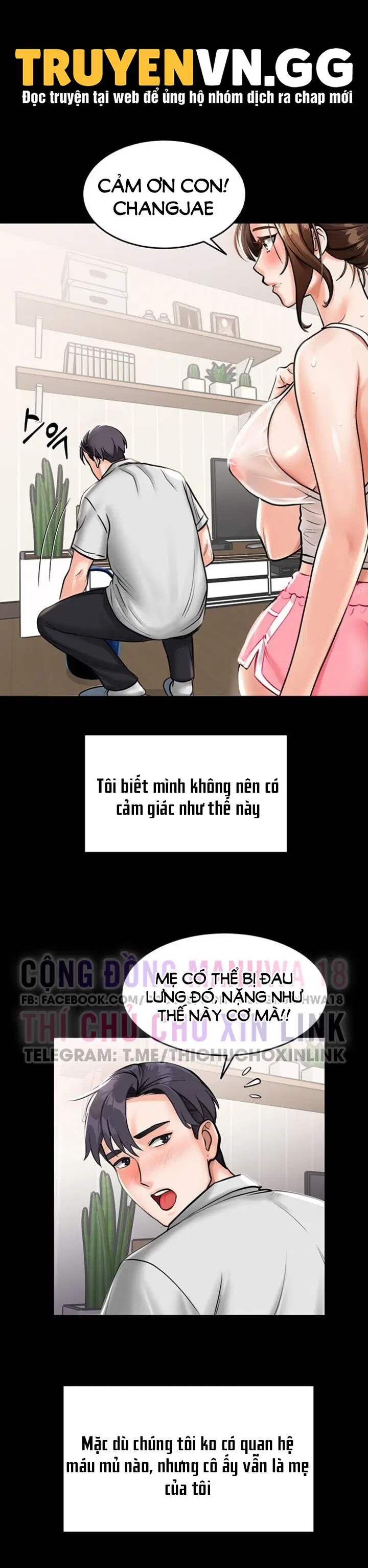 Sống hòa hợp với mẹ kế ở nơi xa lạ - Chapter 1 trang 8